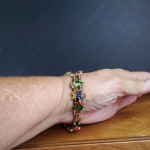 Avon Christmas Side-panel Bracelet